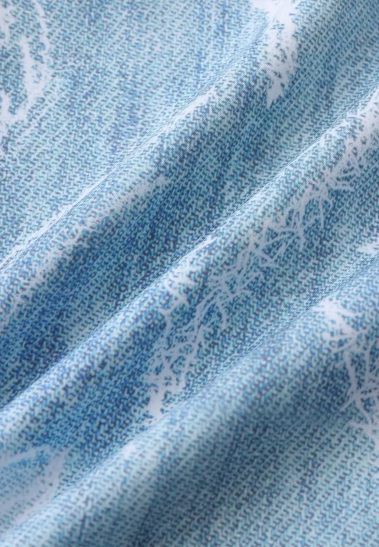 夏威夷印花短袖襯衫 YL-C307