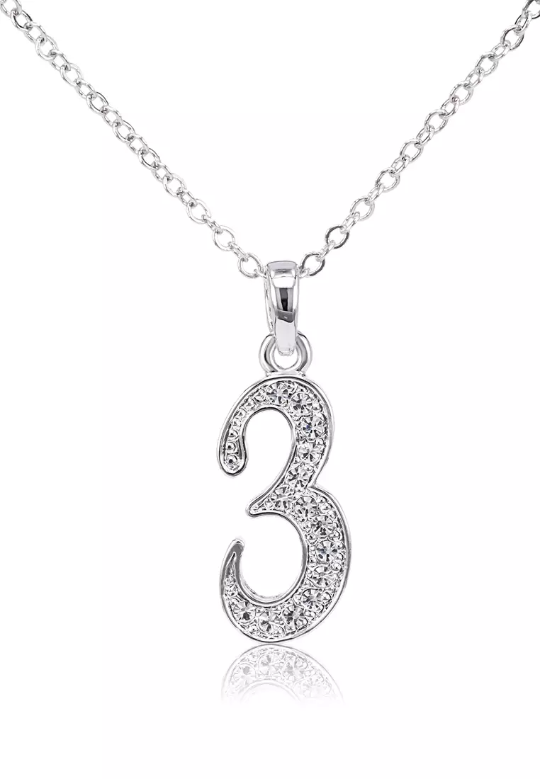 Personalised Collection Numeric Necklace - No.3