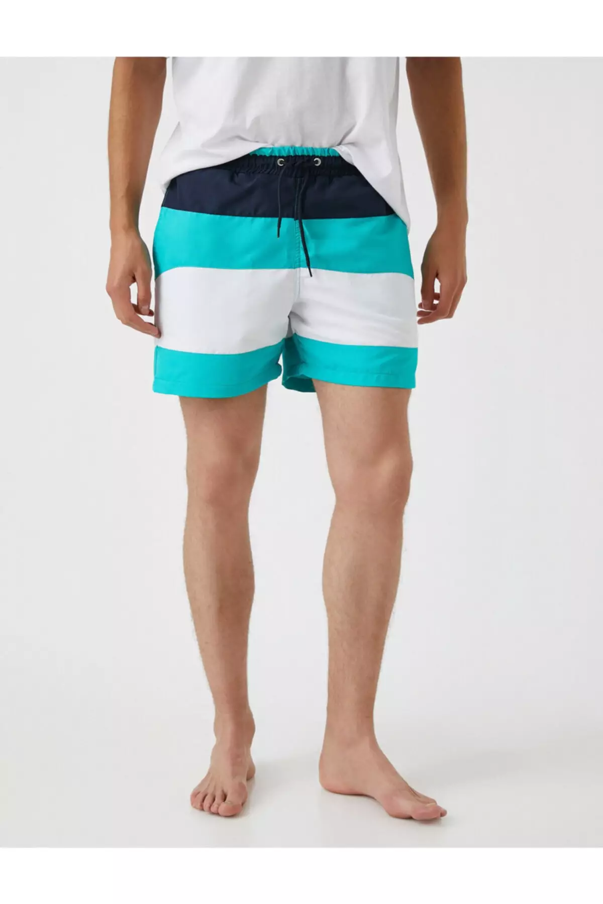 Buy KOTON Color Block Stripe Swim Shorts 2024 Online ZALORA