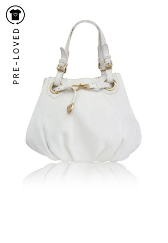 Buy Fendi Pre Loved Fendi White Leather Bag Online Zalora Malaysia