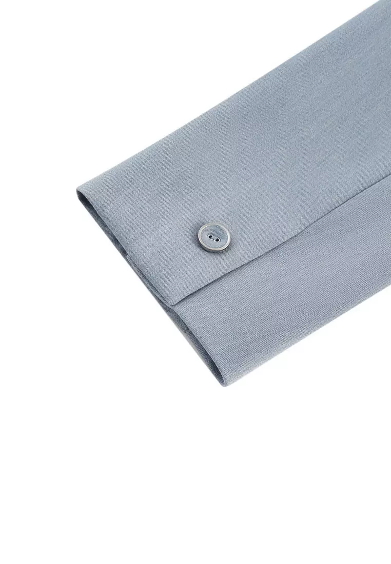 長袖合身剪裁西裝外套