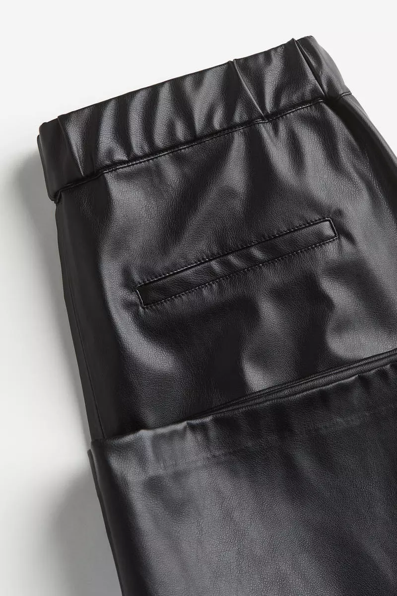 Coated trousers