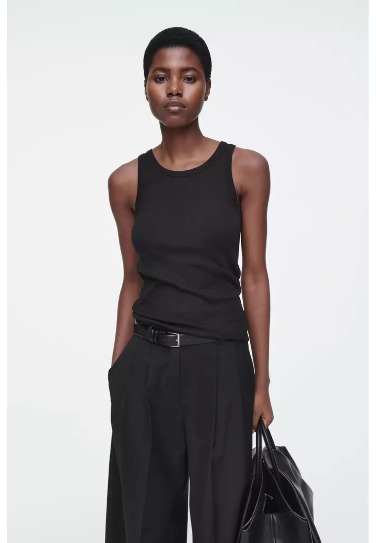 Buy COS RIBBED TANK TOP 2026 Online | ZALORA