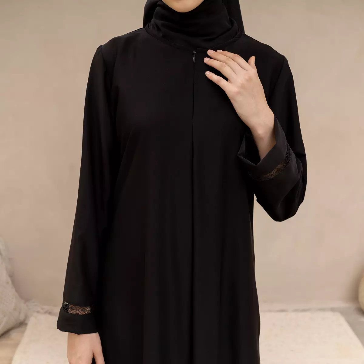 EPC Abaya Samira - Black - Moonlit Elegance Series