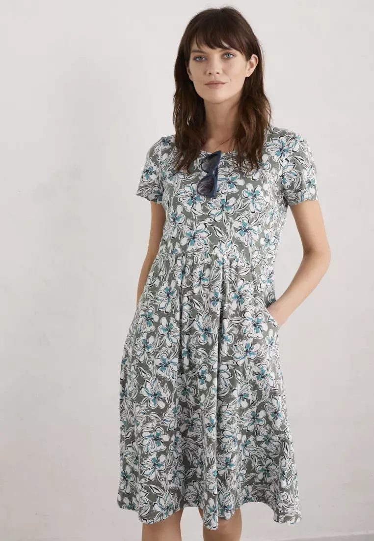 Seasalt Cornwall Seasalt Cornwall Petite Green Enor Dress 2024 | Buy ...