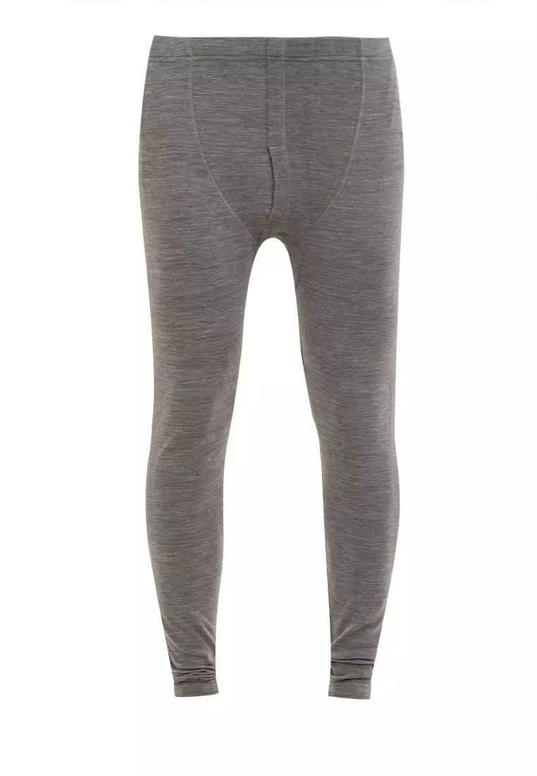 Wool Blend Double Knee Layer Thermal Bottoms