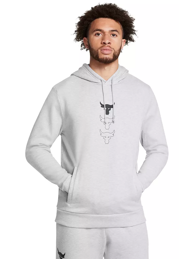 Buy Under Armour Project Rock Rival Fleece Hoodie 2026 Online | ZALORA