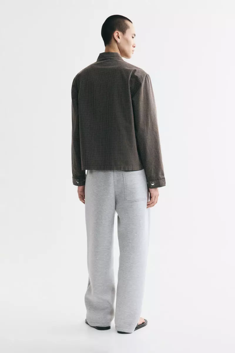 Relaxed Fit Scuba barrel joggers