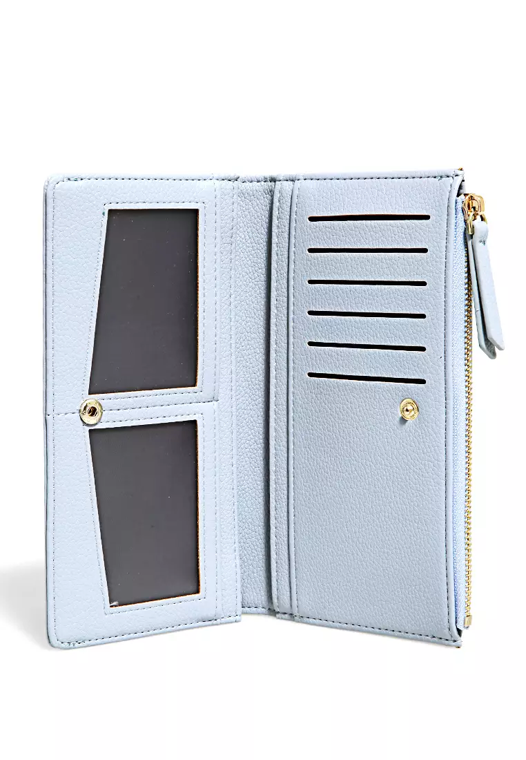 Dompet Wanita Model Panjang Women's Wallet Many Slot Material Leather ORIGINAL