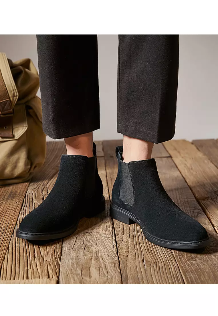 Cow Suede Chelsea Boot KB2298M