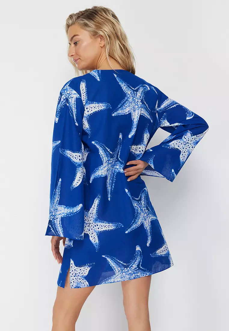Printed Beach Cover Dress
