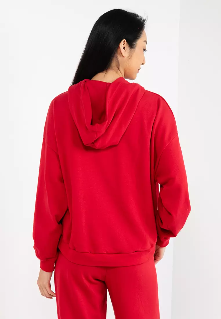 Red gap logo hoodie clearance