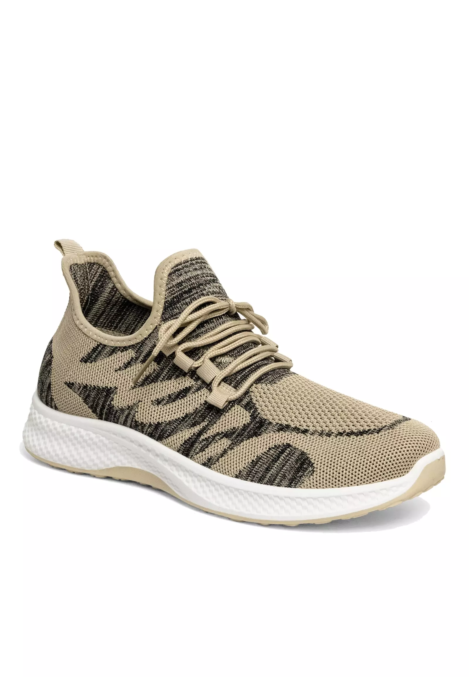 Dr. Kevin Sepatu Sport Pria Men Sneakers Sekolah Flyknit Slip On 889-084