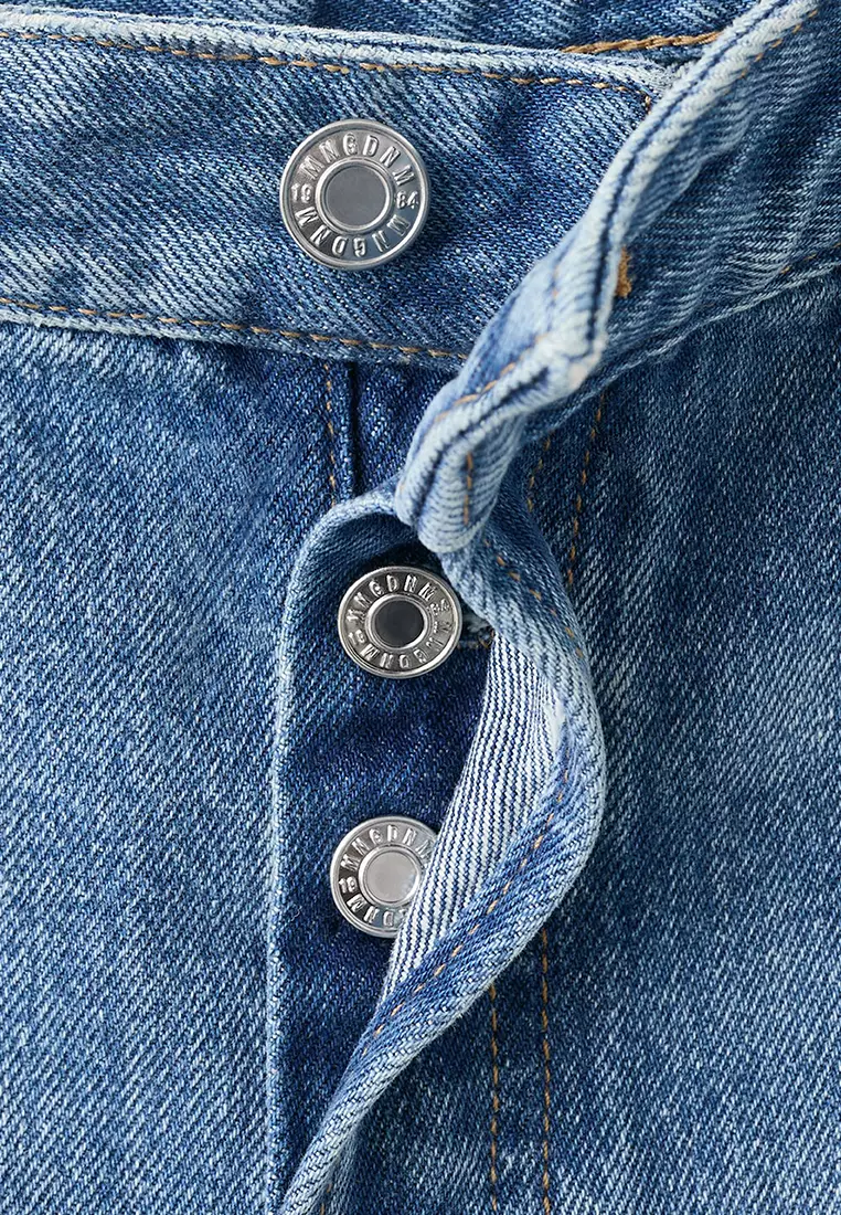 Straight Low-Waist Jeans