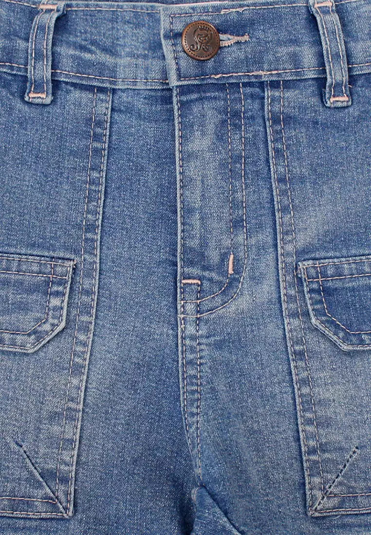 Shorts/ Celana Pendek Jeans Anak Perempuan Blue/ Rodeo Junior Girl Urban Casual