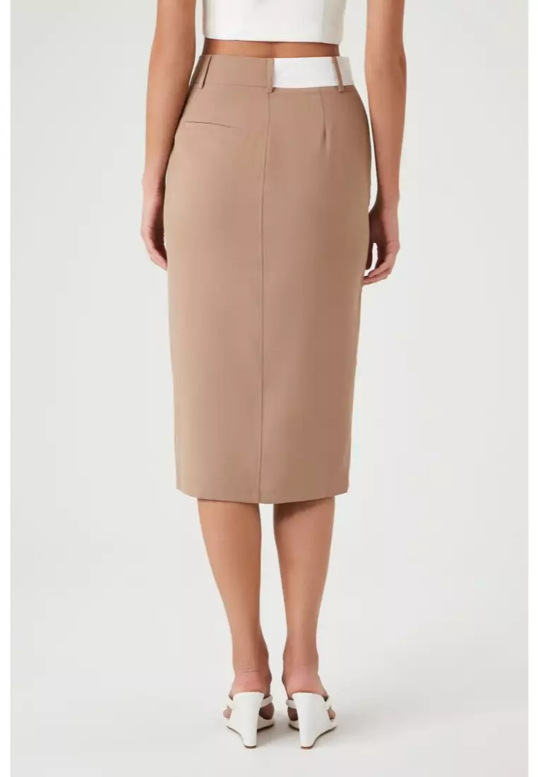 Asymmetrical skirt hotsell forever 21