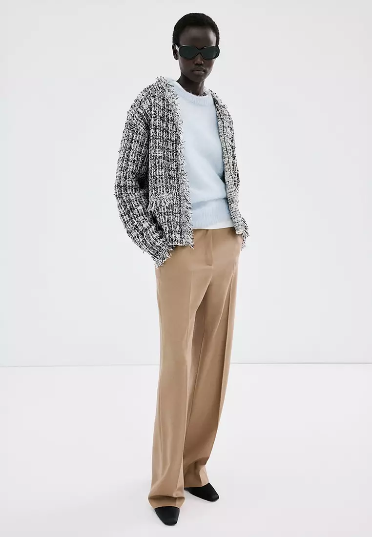 Oversized Tweed Jacket