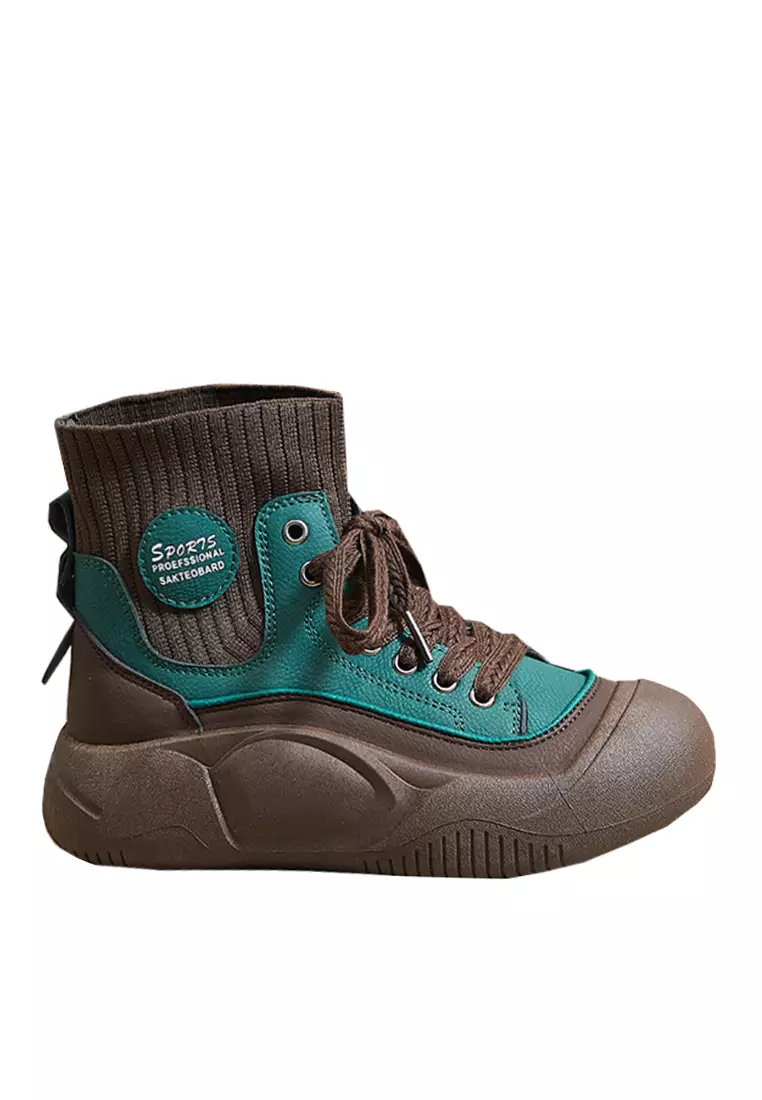 Discount on Twenty Eight Shoes  shoes - SKU: VANSA Fashionable Flyknit Platform Casual Shoes VPW-TXT96