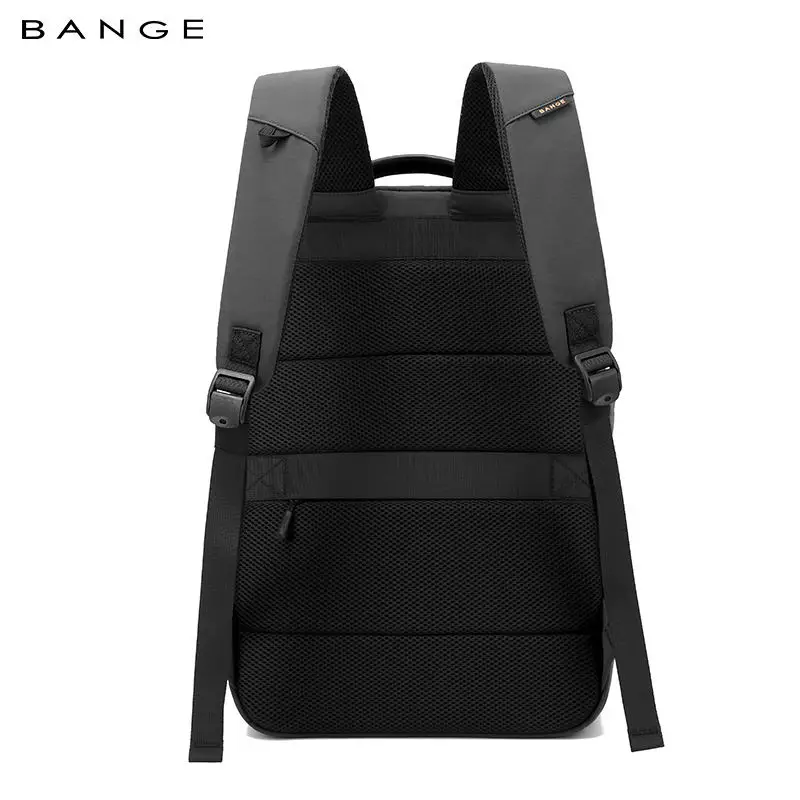 BANGE Tas Ransel pria Laptop Kerja Backpack Pria BG8099-Black