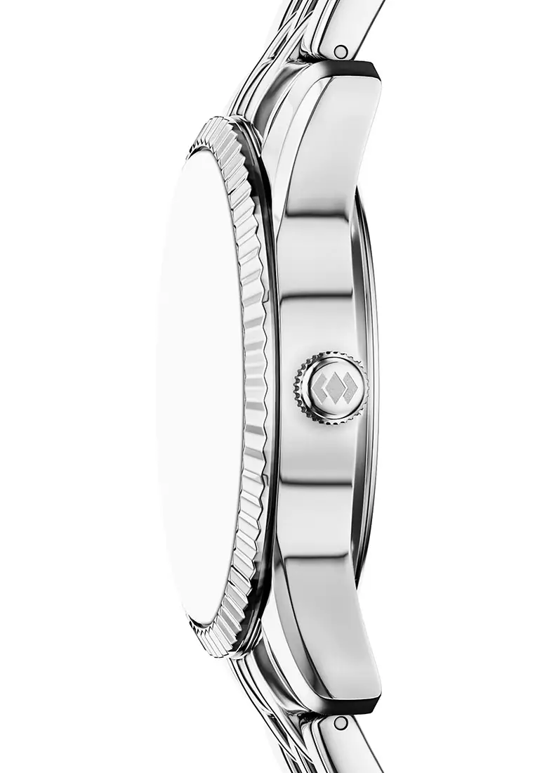 Scarlette Silver Stainless Steel Watch Es5457