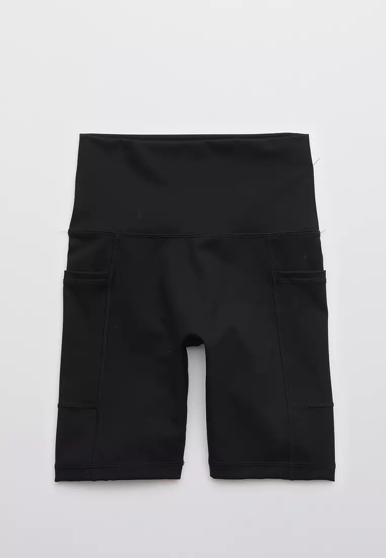 Goals Pocket High Waisted 7" Bike Shorts