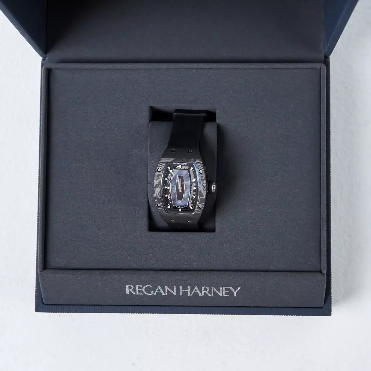 Jam Tangan REGAN HARNEY RH 33-11 NEBULA CERAMIC WATCH 100% ORIGINAL - OS