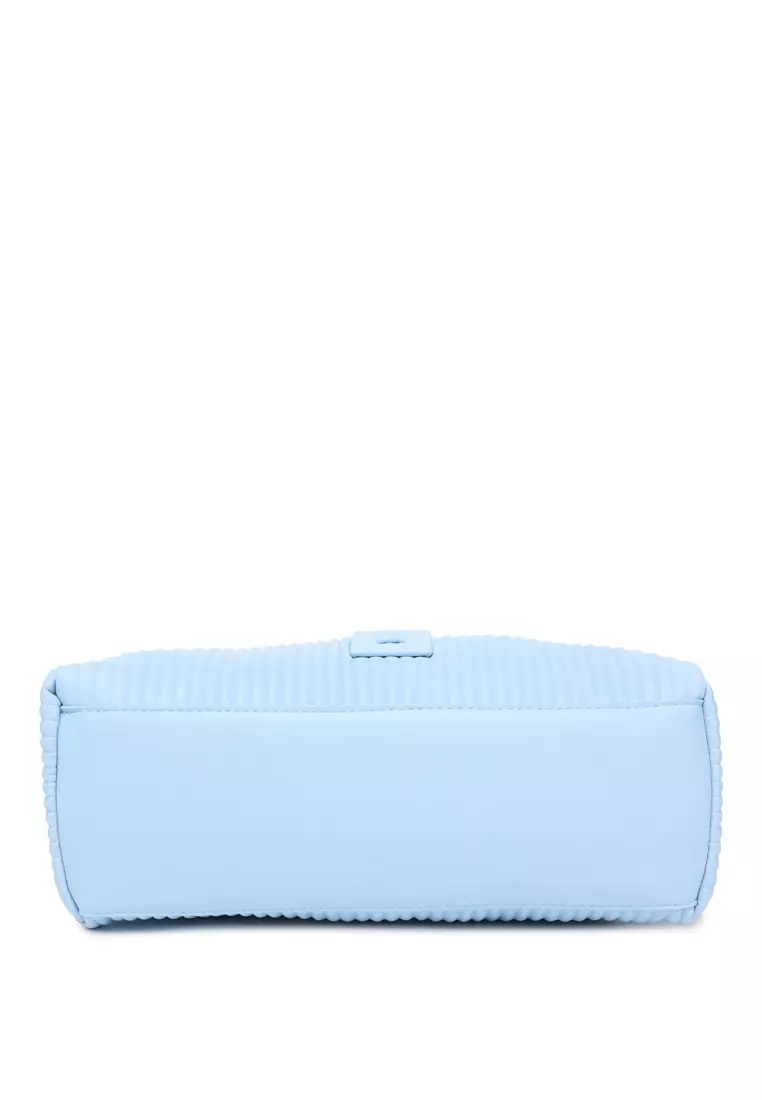 Blue Rectangular Crossbody Bag