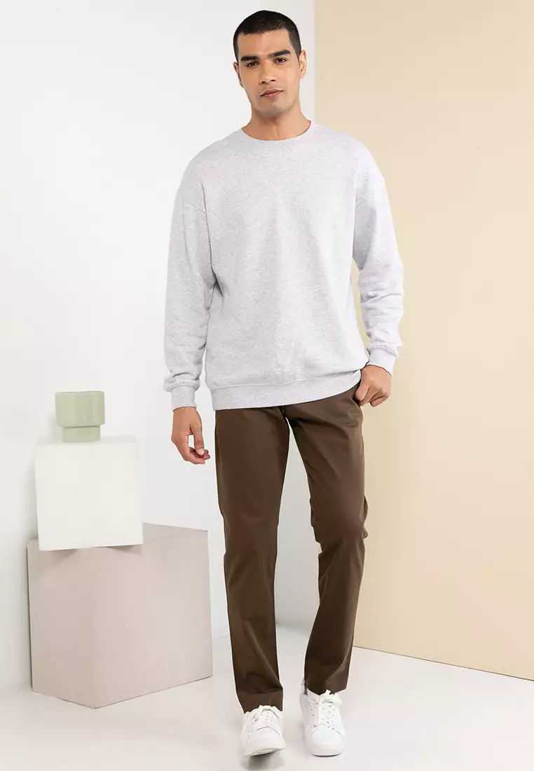 Premium Sateen Slim Chinos