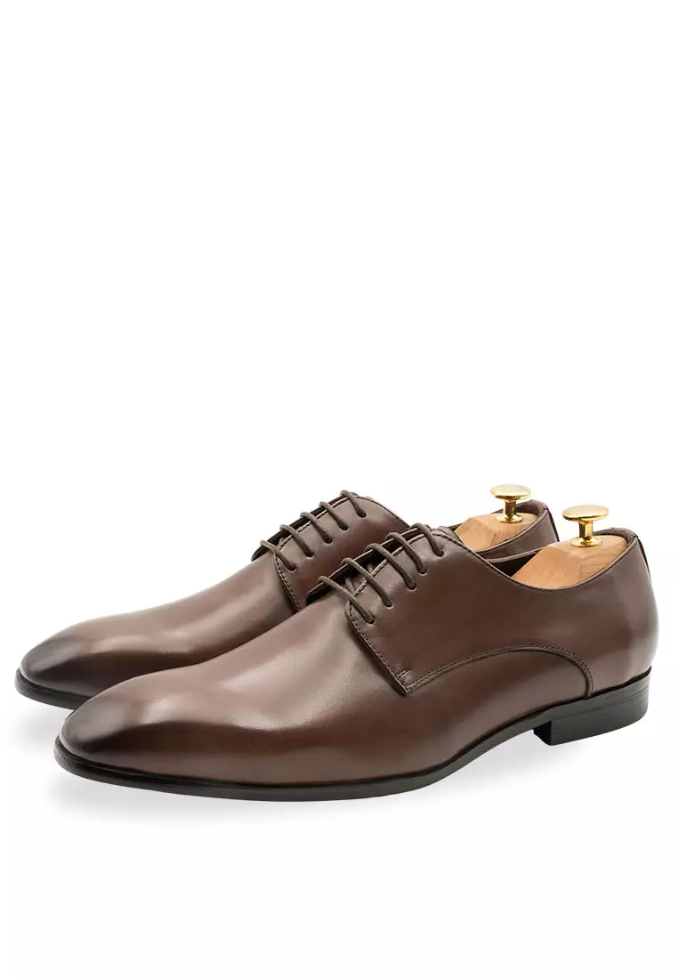 Ibarreta Blake Stitch Walnut Derby