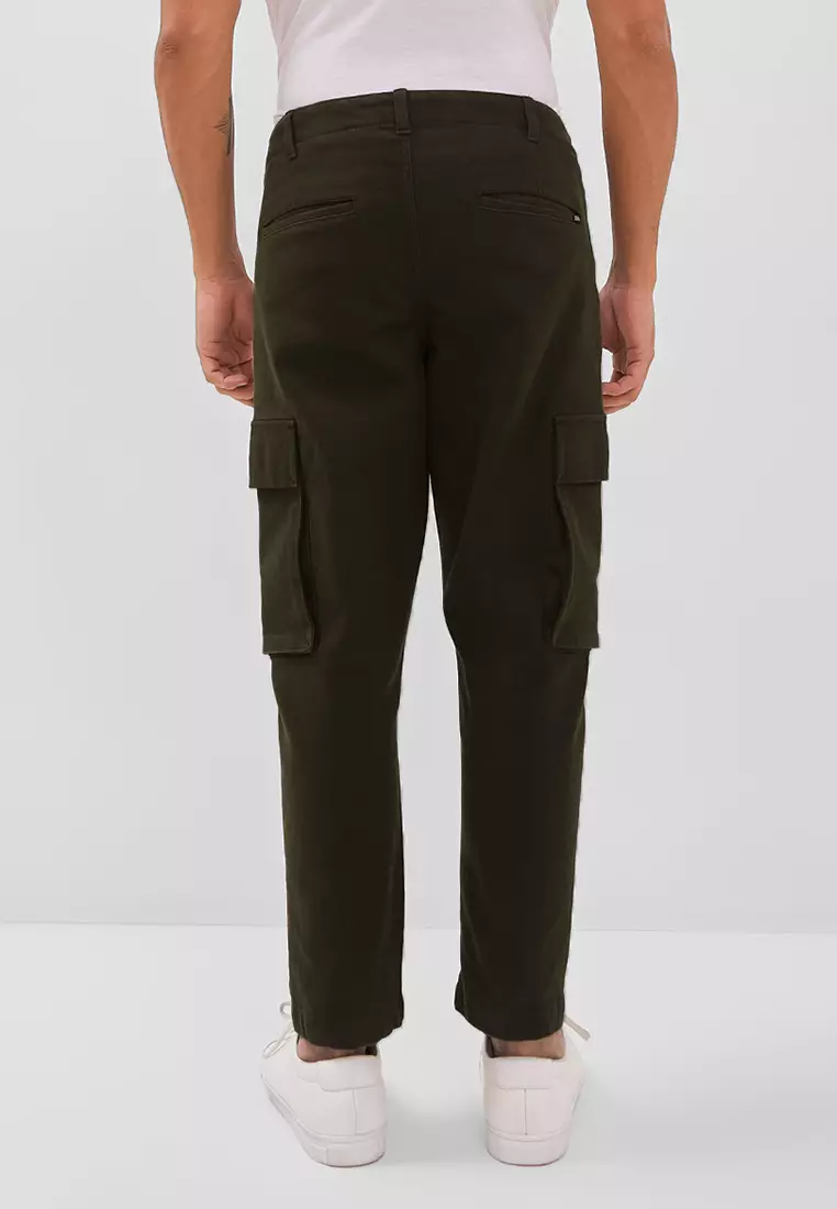 NICHOL OLIVE Celana Cargo Pria Baggy Fit - Bottom Man Cargo Pants