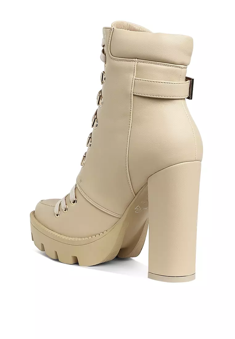 Lace up Combat Boots