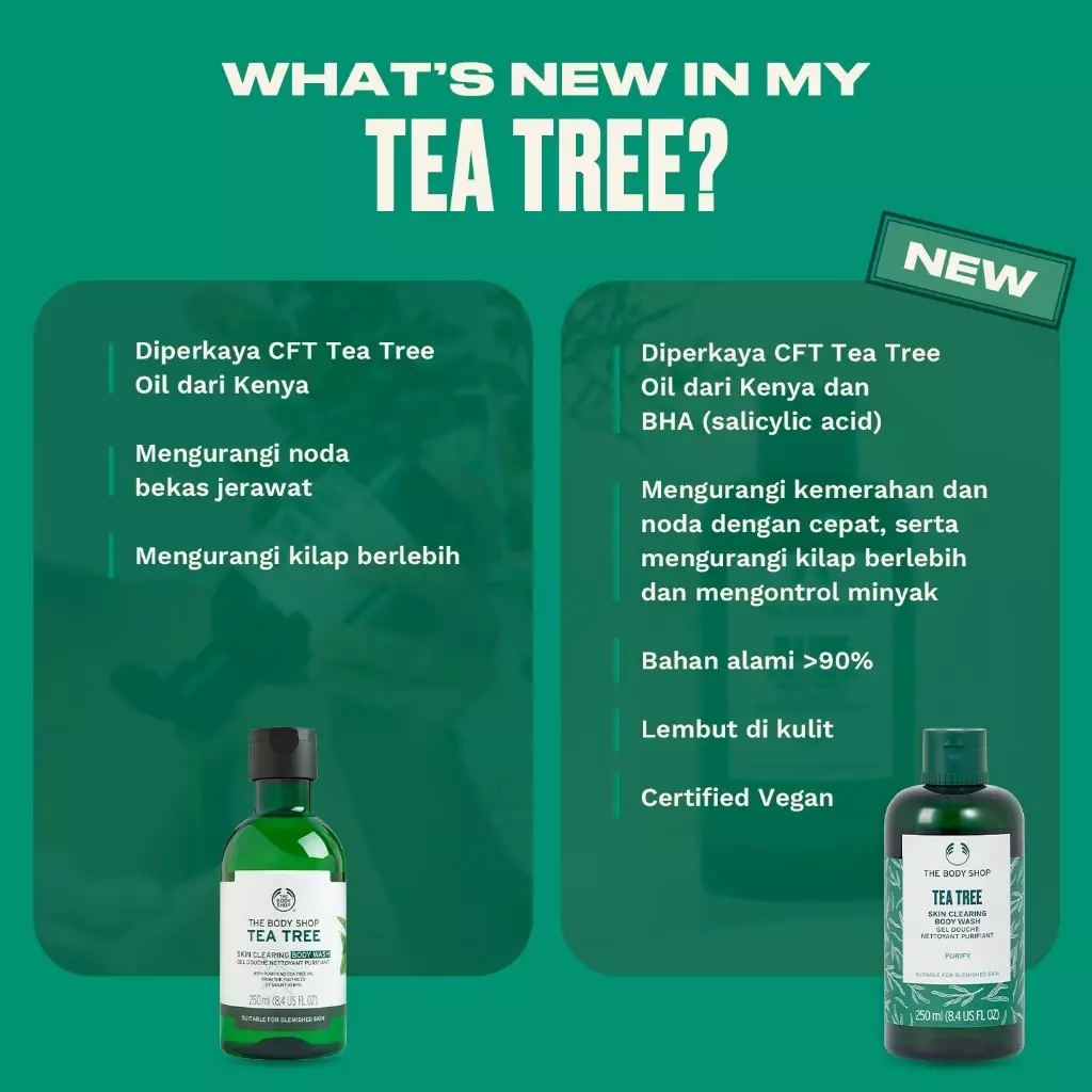 Tea Tree Body Wash 250ml