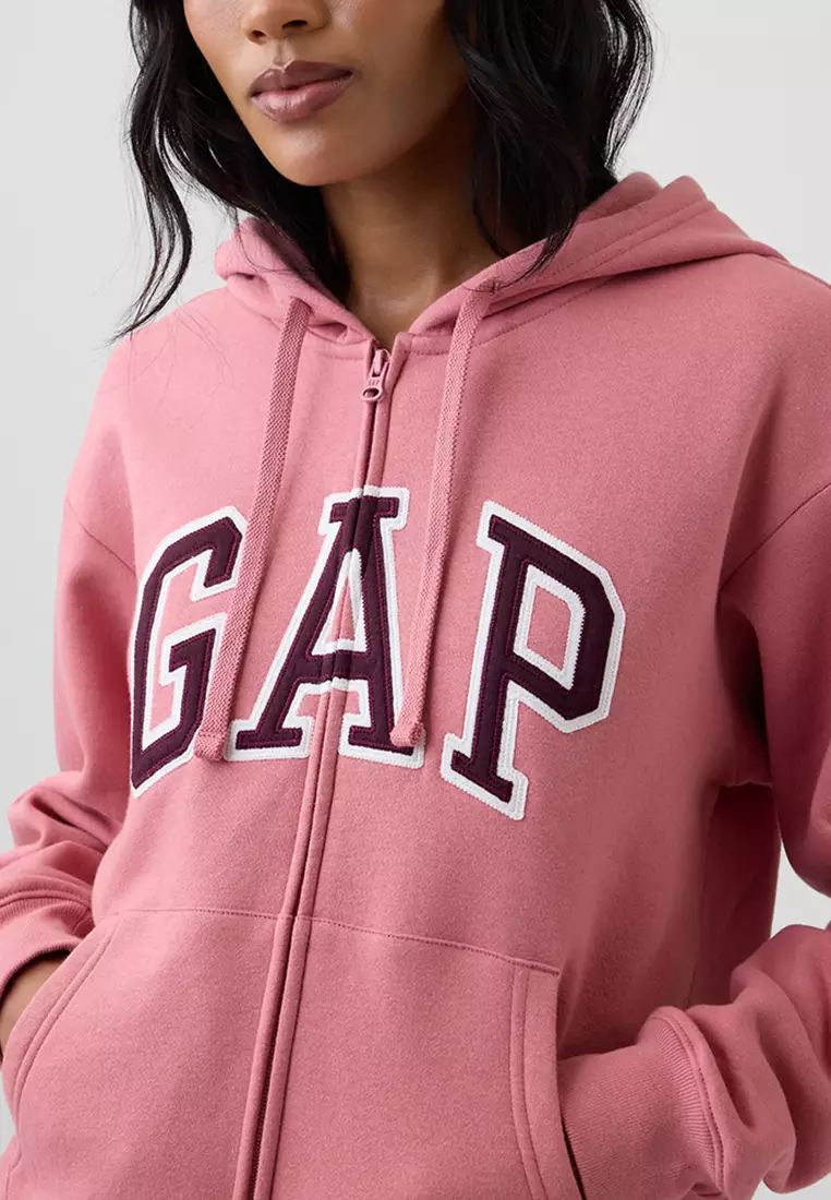 Logo Zip Hoodie