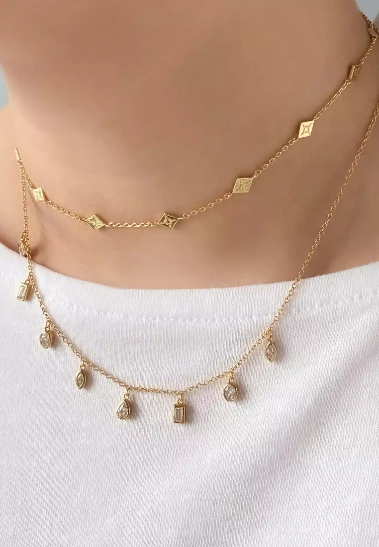 Zyia Gold Choker  Necklace