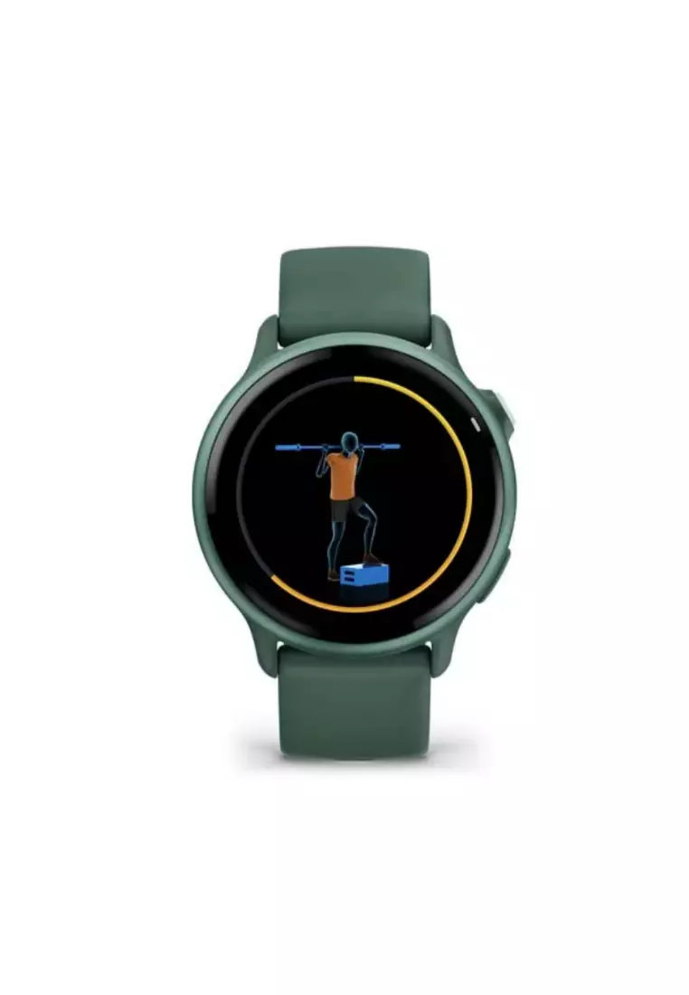 Garmin Vivoactive Jasper Green Band GPS Smartwatch GM-010-02985-42