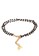 estele Estele 24kt Gold Plated Mangalsutra Bracelet with Ravishing R Alphabet Charm for Women, One Size (101935 BR) 2E31AAC536EA82GS_1