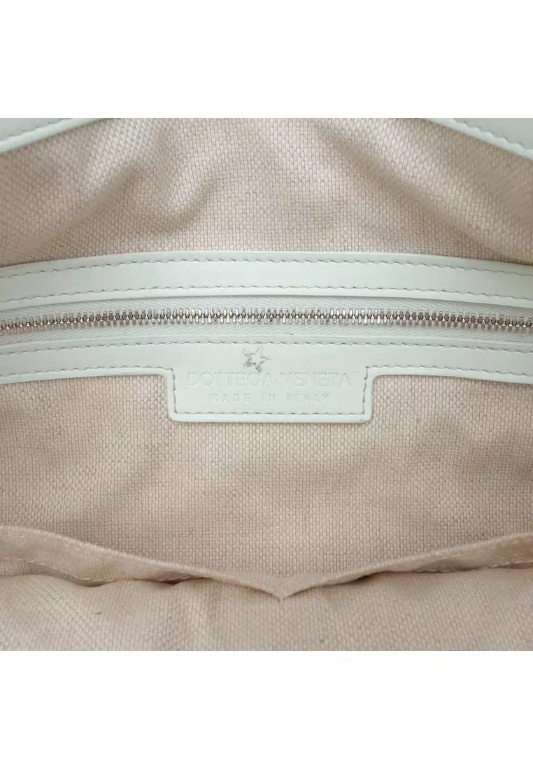 Pre-Loved Bottega Veneta Nappa Intrecciato Check Avenue Tote