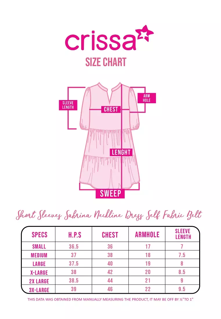 Linen Wrinkles Woven Short Sleeves Dress