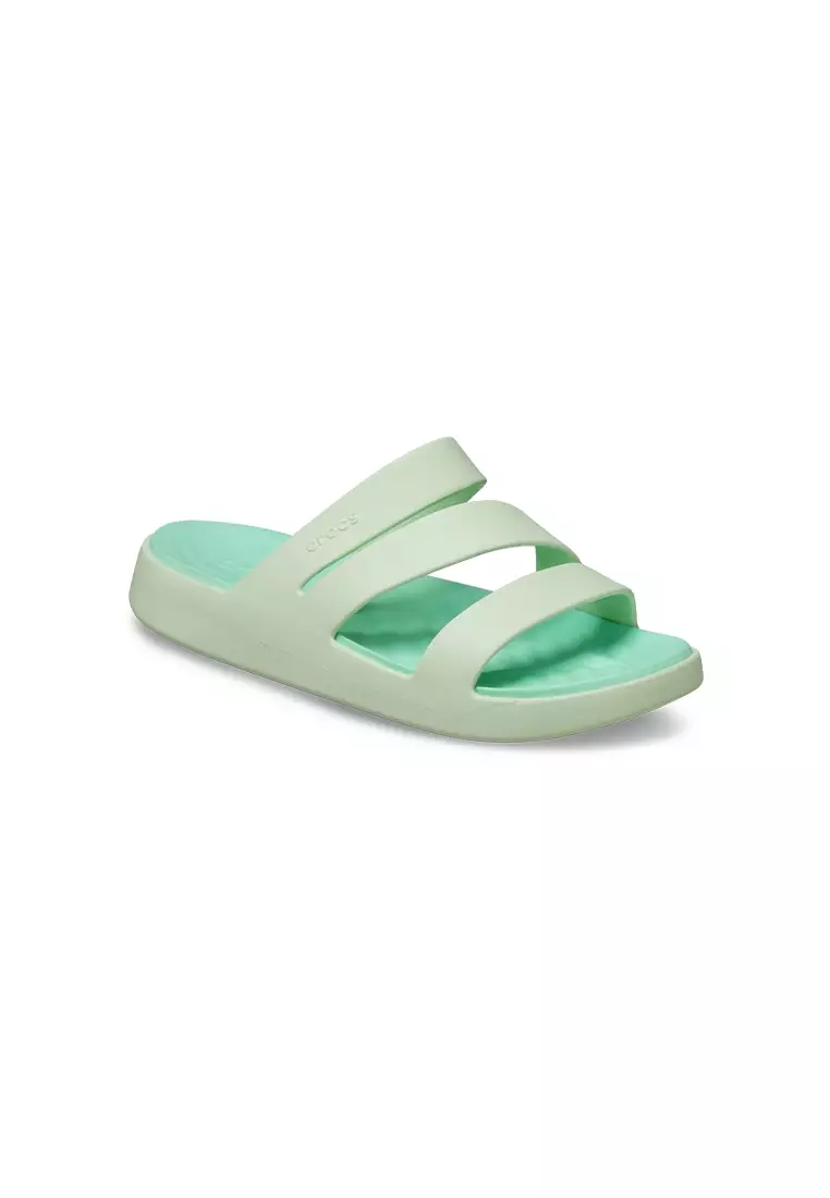 Discount on Crocs  shoes - SKU: Women's Getaway Strappy in Jade Tint