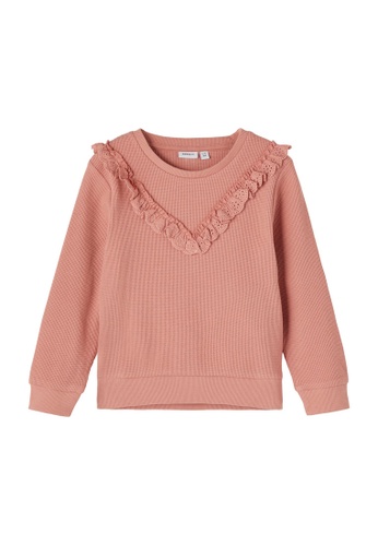 NAME IT pink Habi O-neck Top BB7ABKAA682A9FGS_1