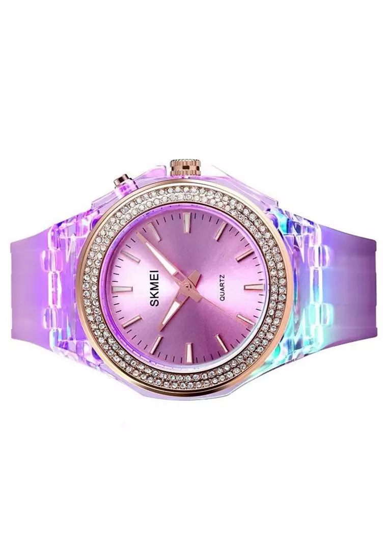 Jam Tangan Casual Analog Wanita Water Resistant 30m Strap Tali Material Stainless Steel JJ89 ORIGINAL