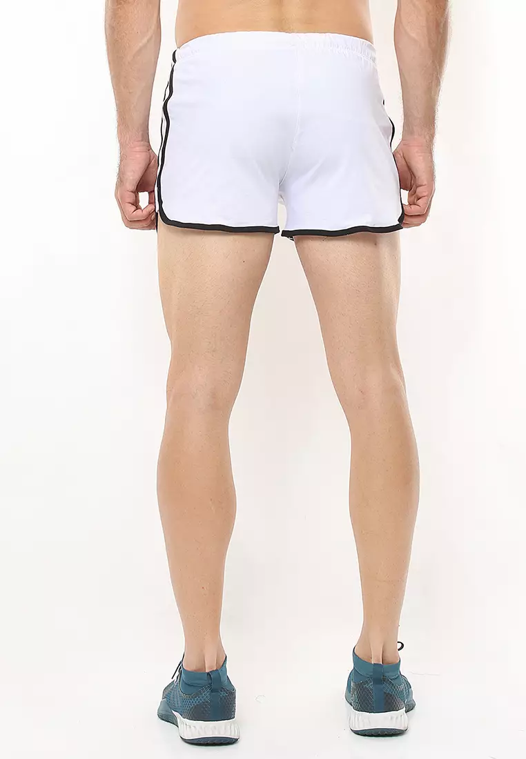 FLEXZONE Beach Swim Shorts BoldSport Series White