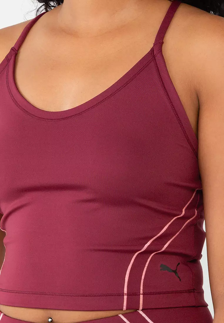 Red puma new arrivals crop top