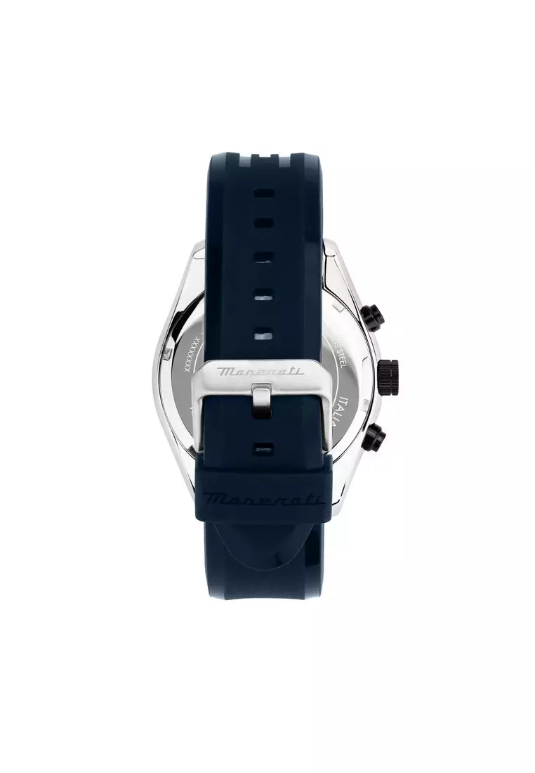 【2 Years Warranty】Maserati Traguardo 45mm Men's Quartz Watch R8871612046