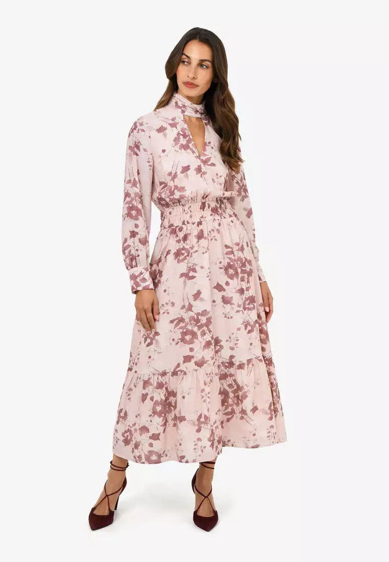 Lesley Tiered Floral Dress