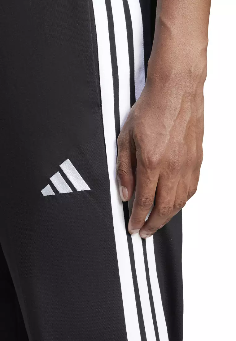 Essentials 3-Stripes Single Jersey Pants