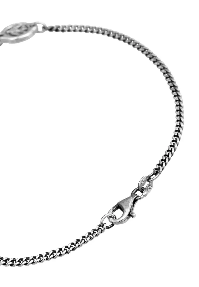 EXCLUSIVE Gelang Perhiasan Perak 925 Pria Swallow Pendants