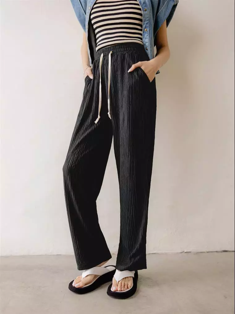 Tight striped trousers sales