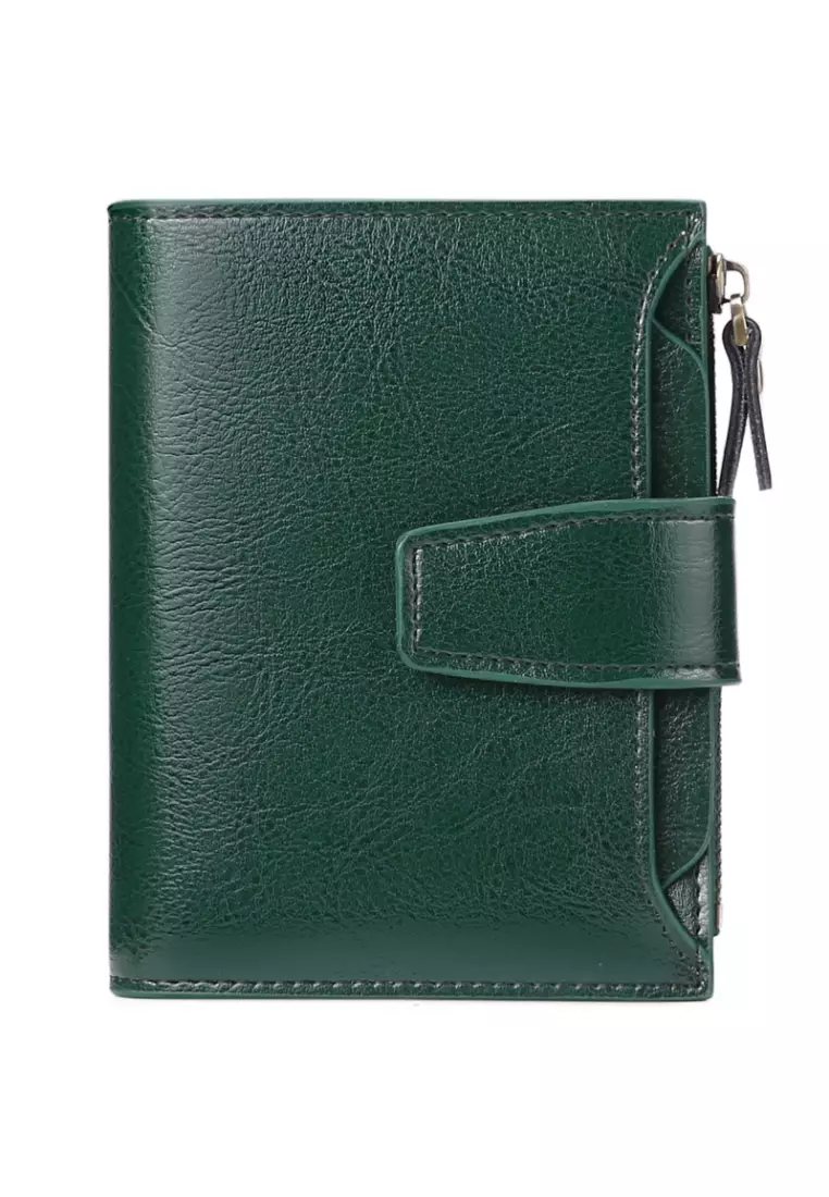 Pebbled Cow Leathers Short Wallet
