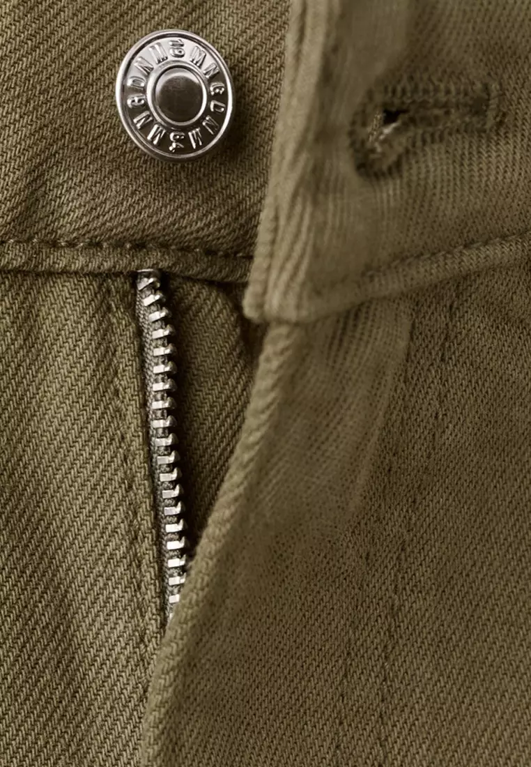 Mid-Rise Balloon Jeans